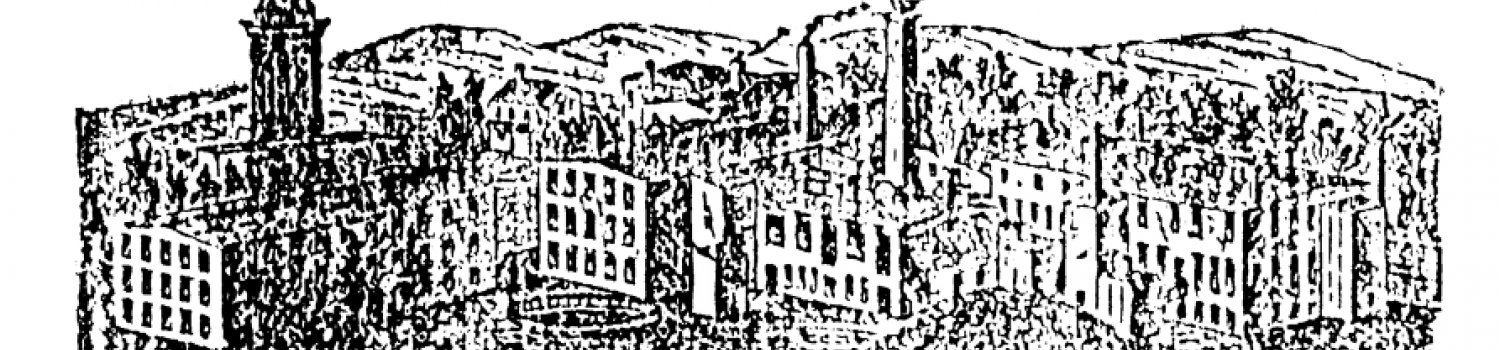 illustration of the Passaic Steam Laundry building