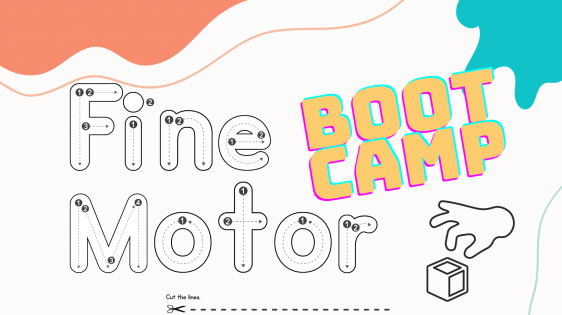 image of text 'Fine Motor Boot Camp' 